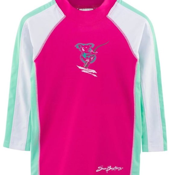 Poppy long-sleeve rashguard - Picture 1 of 3